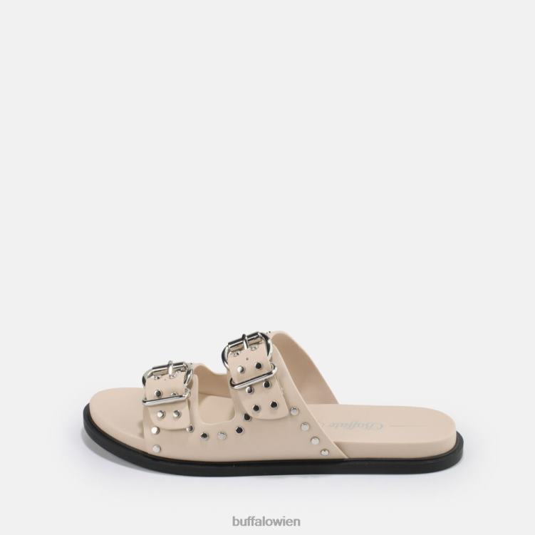 bei Buffalo Blake Belle vegane Sandale Creme 0FX48659 |Sandalen
