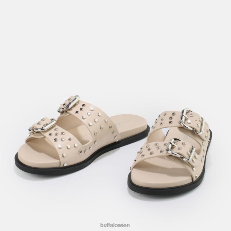 bei Buffalo Blake Belle vegane Sandale Creme 0FX48659 |Sandalen