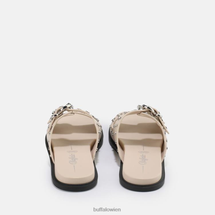 bei Buffalo Blake Belle vegane Sandale Creme 0FX48659 |Sandalen