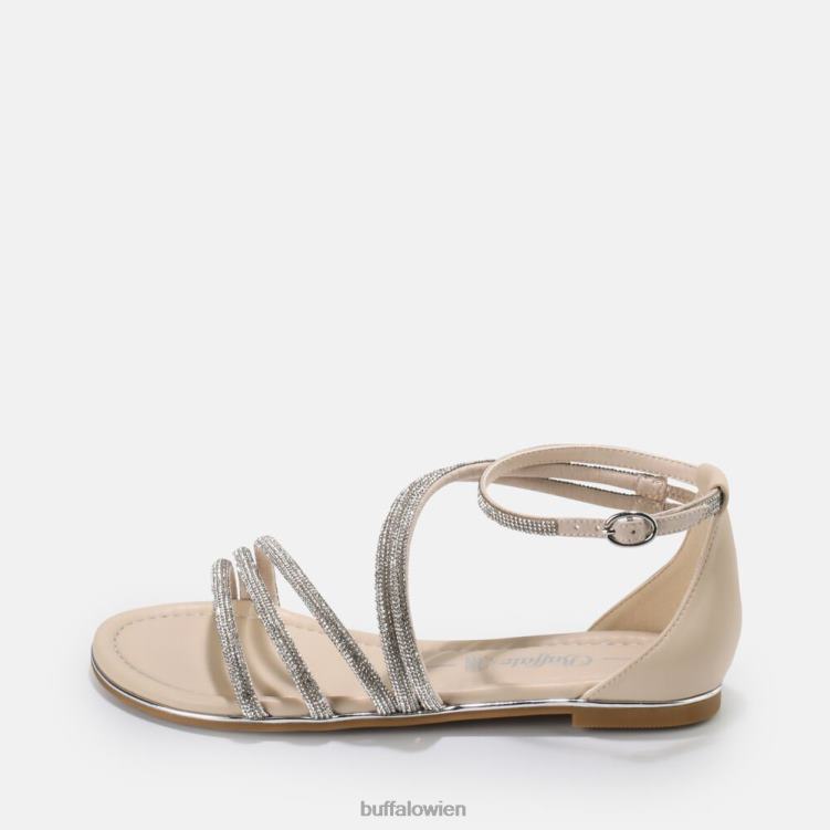 bei Buffalo Capri Glam Sandale vegan Creme 0FX4889 |Sandalen