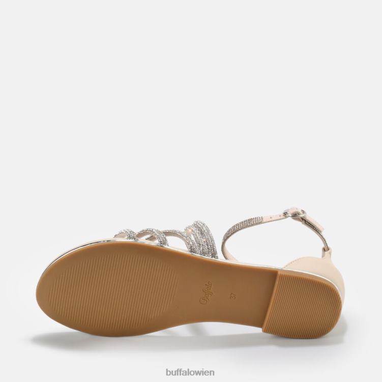 bei Buffalo Capri Glam Sandale vegan Creme 0FX4889 |Sandalen