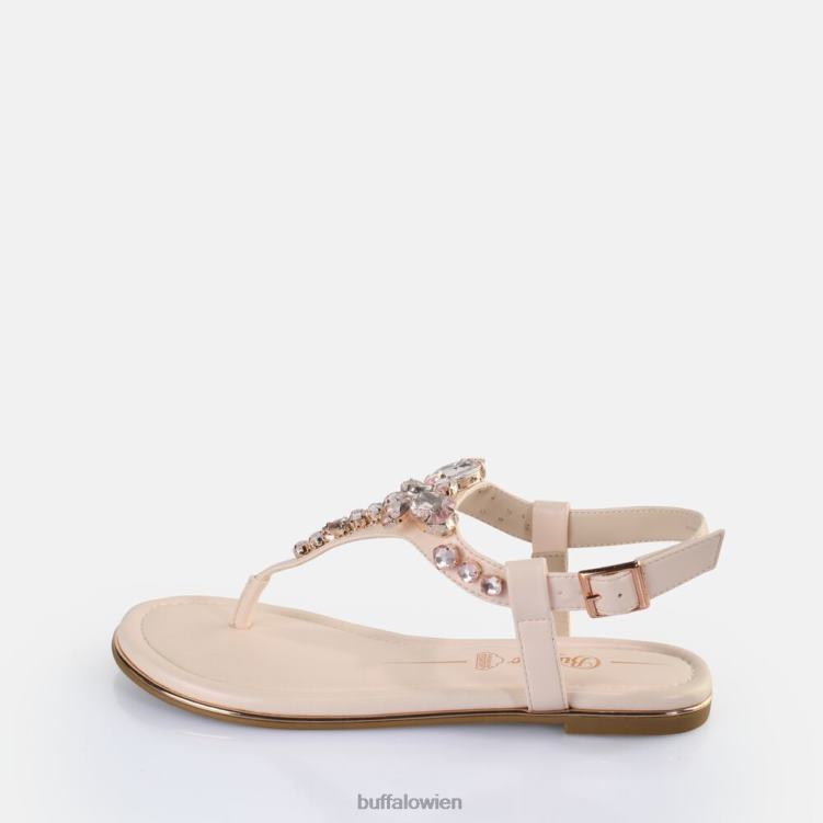 bei Buffalo Capri-Libellensandalen vegan Creme 0FX48194 |Sandalen