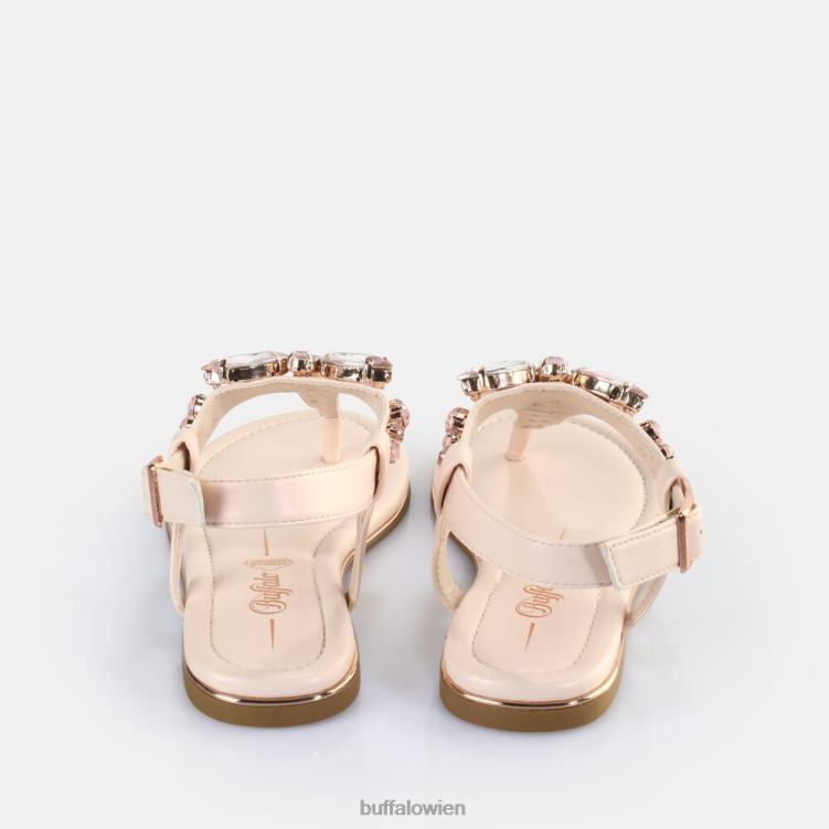bei Buffalo Capri-Libellensandalen vegan Creme 0FX48194 |Sandalen