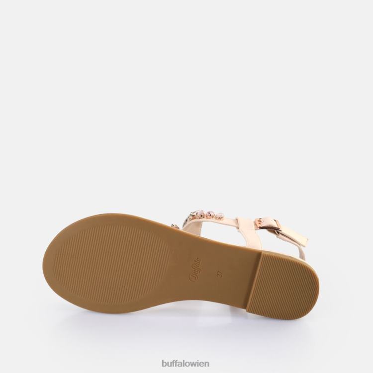 bei Buffalo Capri-Libellensandalen vegan Creme 0FX48194 |Sandalen