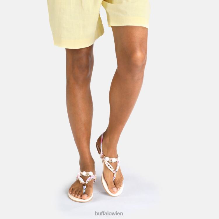 bei Buffalo Capri Vacay Sandale vegan Pastellrosa 0FX48176 |Sandalen
