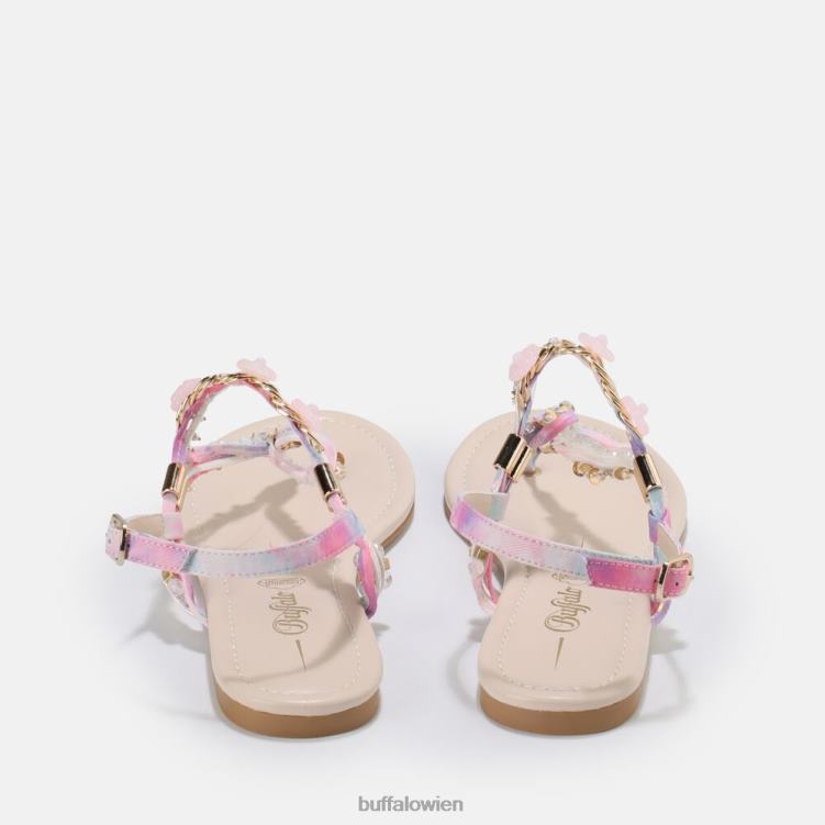 bei Buffalo Capri Vacay Sandale vegan Pastellrosa 0FX48176 |Sandalen