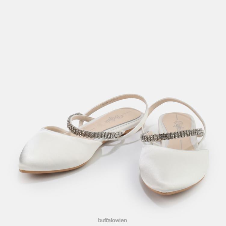 bei Buffalo Emilia Ballerina Elfenbein 0FX48748 |Sandalen