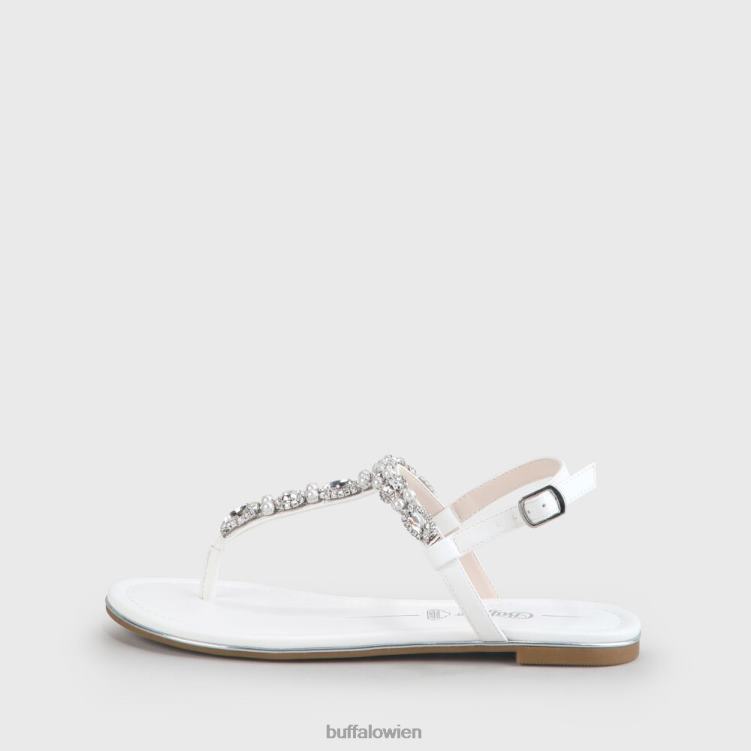 bei Buffalo Henriette Sandale Elfenbein 0FX48880 |Sandalen