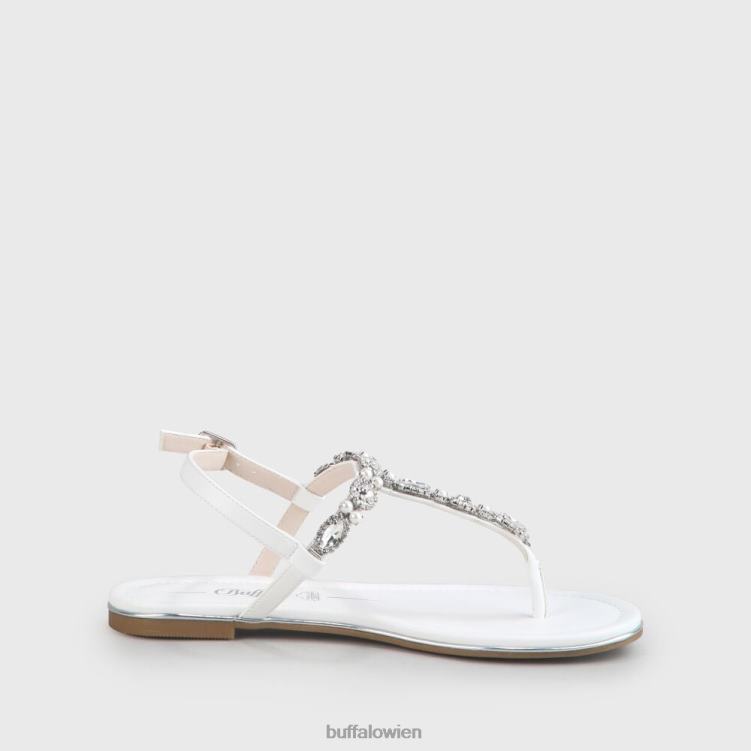 bei Buffalo Henriette Sandale Elfenbein 0FX48880 |Sandalen
