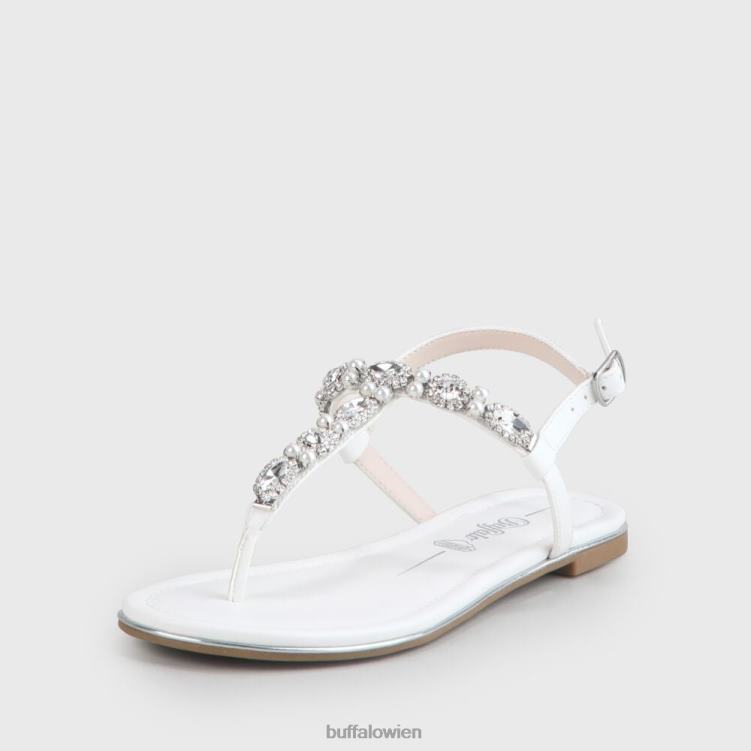 bei Buffalo Henriette Sandale Elfenbein 0FX48880 |Sandalen