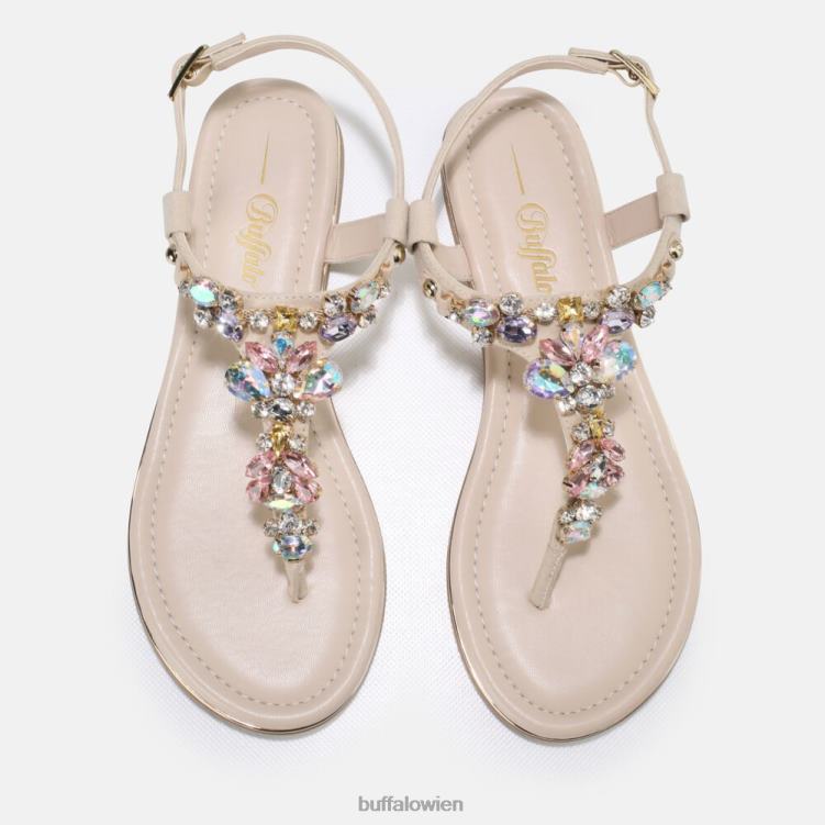 bei Buffalo Rhonda vegane Sandale Beige 0FX4891 |Sandalen
