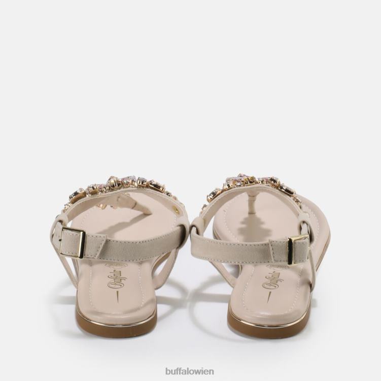 bei Buffalo Rhonda vegane Sandale Beige 0FX4891 |Sandalen
