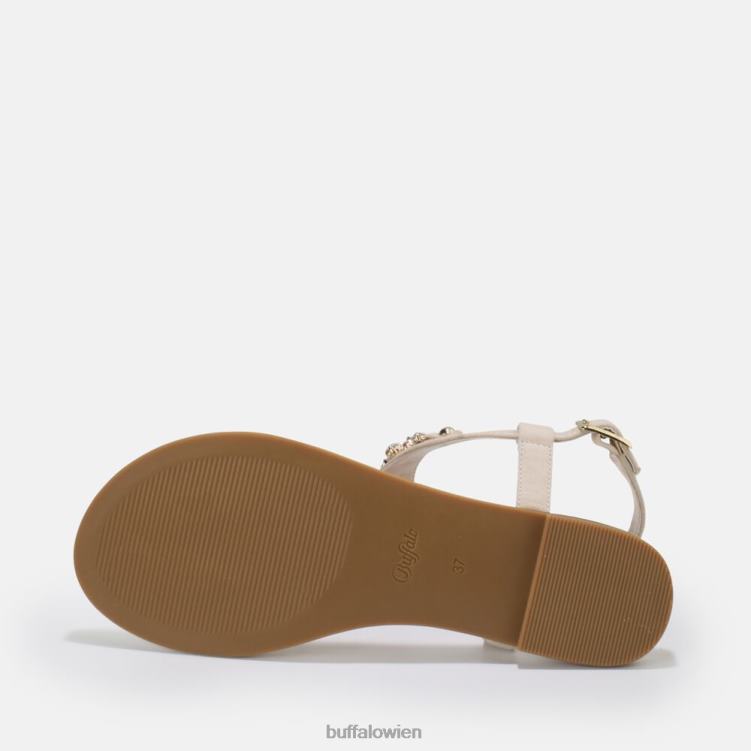 bei Buffalo Rhonda vegane Sandale Beige 0FX4891 |Sandalen