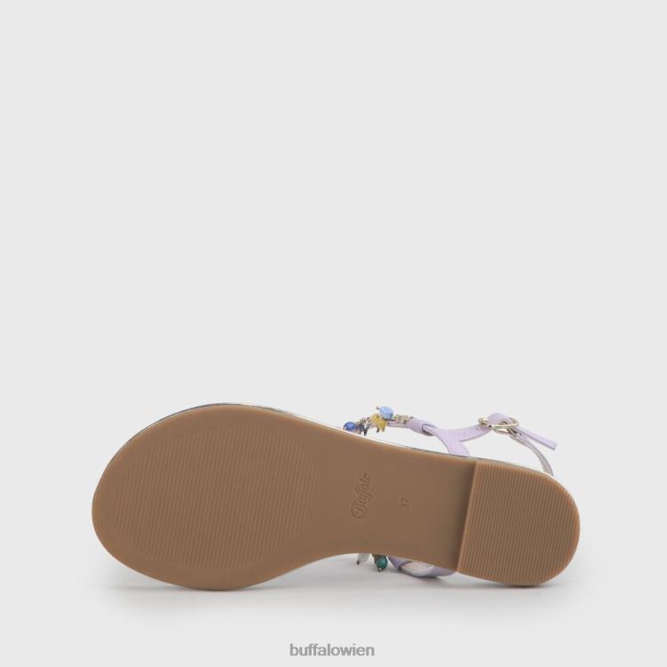 bei Buffalo Vegane Sandalen von Rachel Charms helles Lila 0FX48770 |Sandalen