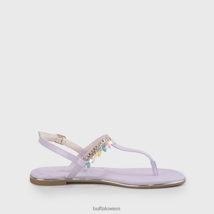 bei Buffalo Vegane Sandalen von Rachel Charms helles Lila 0FX48770 |Sandalen