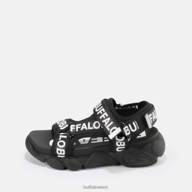 bei Buffalo cld tec vegane Sandalen Schwarz 0FX48559 |Sandalen