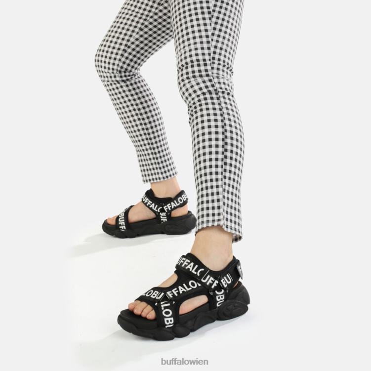 bei Buffalo cld tec vegane Sandalen Schwarz 0FX48559 |Sandalen