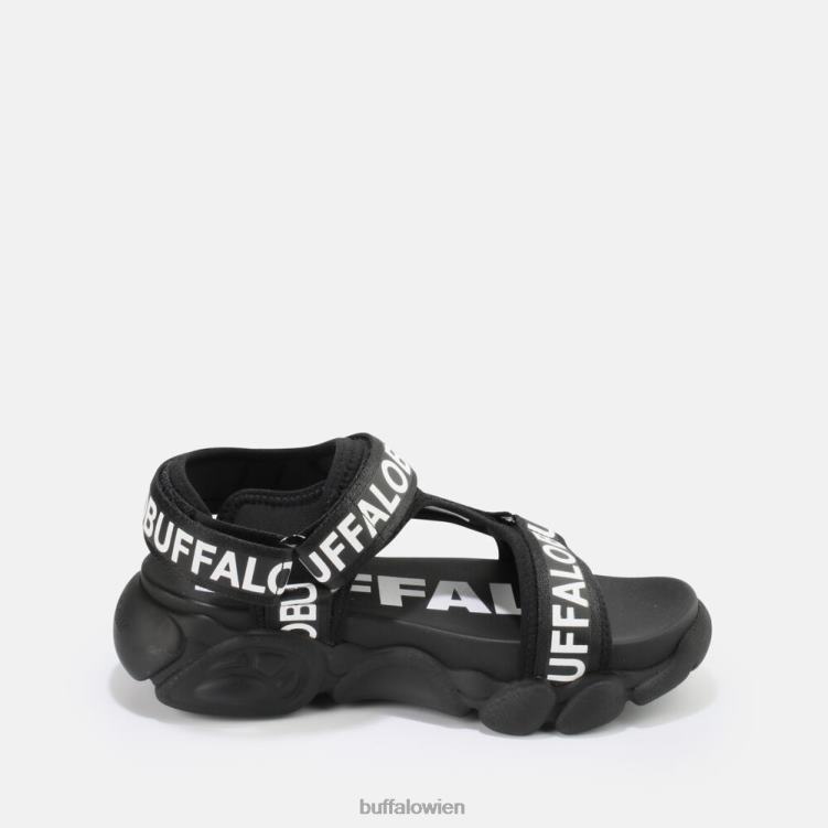 bei Buffalo cld tec vegane Sandalen Schwarz 0FX48559 |Sandalen