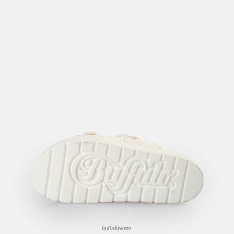 bei Buffalo Elly Slide Plateau-Slides vegan Weiss 0FX48832 |Folien
