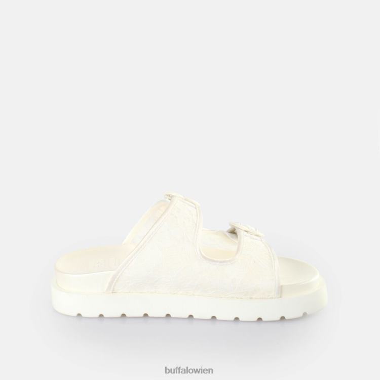 bei Buffalo Elly Slide Plateau-Slides vegan Weiss 0FX48832 |Folien