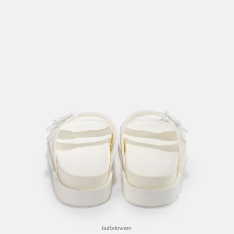 bei Buffalo Eve Sol Plateausandalen vegan Weiss 0FX48915 |Folien