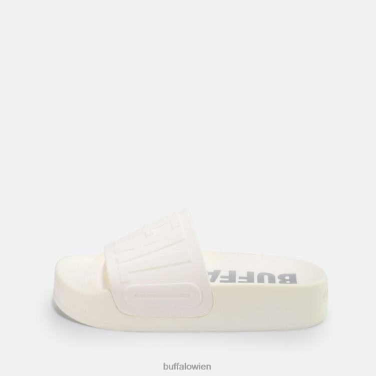 bei Buffalo Lake Bold Plateausandalen vegan Weiss 0FX48462 |Folien