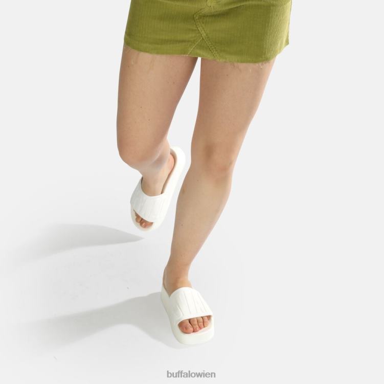 bei Buffalo Lake Bold Plateausandalen vegan Weiss 0FX48462 |Folien