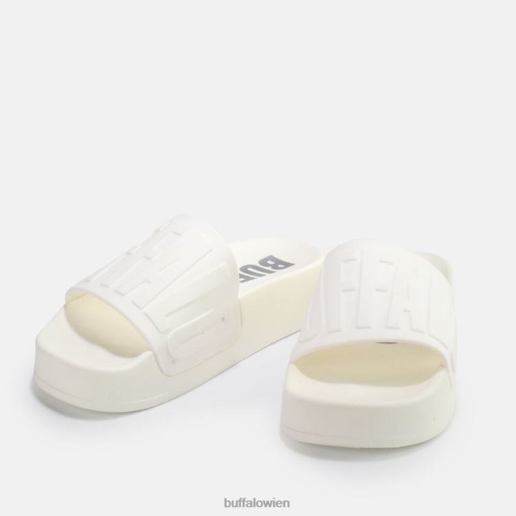 bei Buffalo Lake Bold Plateausandalen vegan Weiss 0FX48462 |Folien