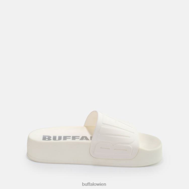 bei Buffalo Lake Bold Plateausandalen vegan Weiss 0FX48462 |Folien