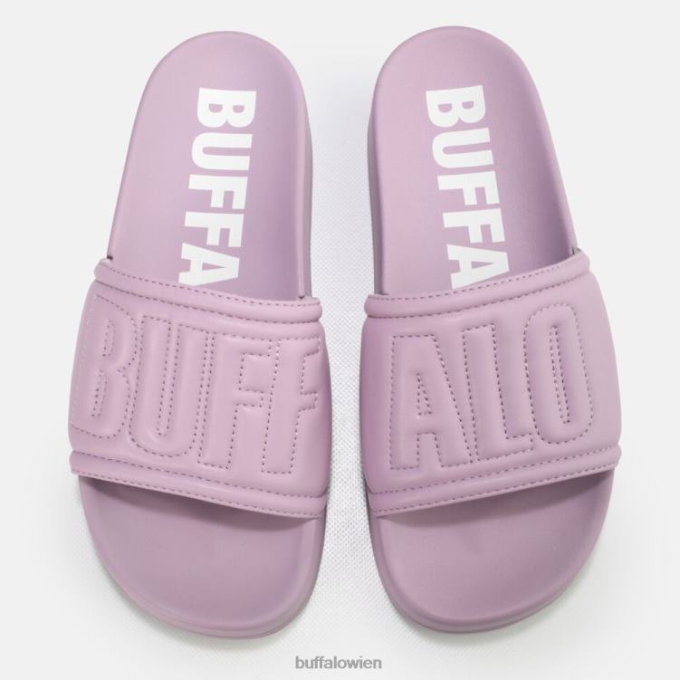 bei Buffalo Lake Quilt Plateausandalen vegan Lavendel 0FX48797 |Folien