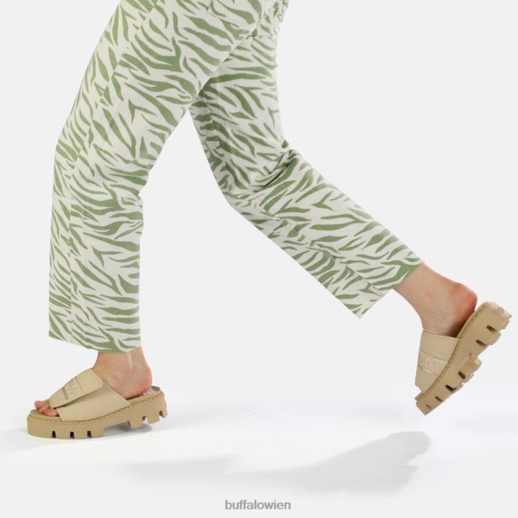 bei Buffalo Raven Tec-SLD Sandale vegan Beige 0FX48555 |Folien