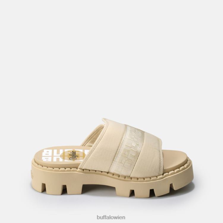 bei Buffalo Raven Tec-SLD Sandale vegan Beige 0FX48555 |Folien