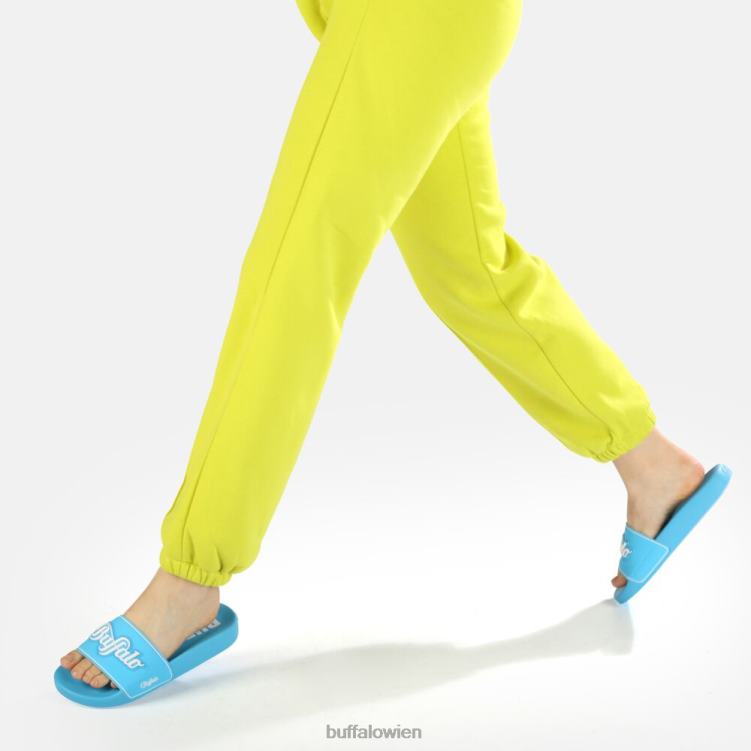 bei Buffalo Rees flache Sandale vegan Baby blau 0FX48910 |Folien