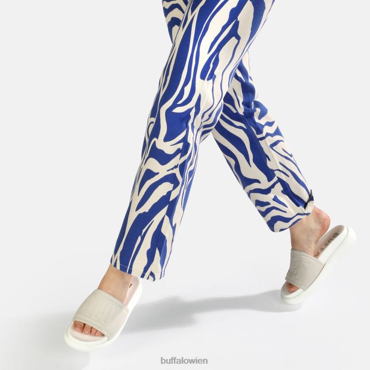 bei Buffalo Rey Plateausandale aus veganem Nubuk grau 0FX48908 |Folien