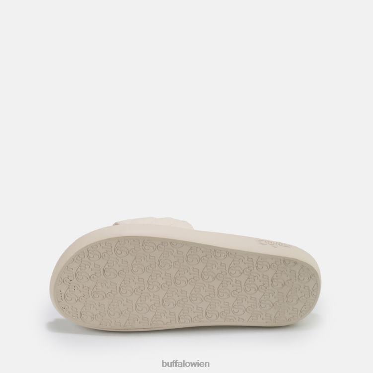 bei Buffalo Rey Quilt Slide vegan Creme 0FX48916 |Folien