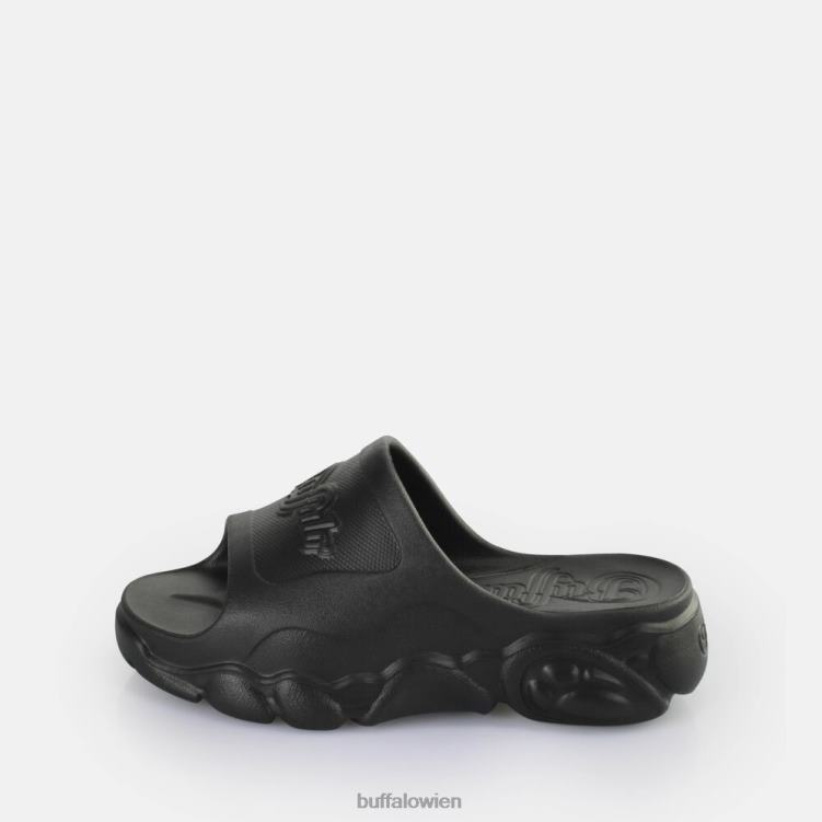 bei Buffalo cld slide vegan Schwarz 0FX48293 |Folien