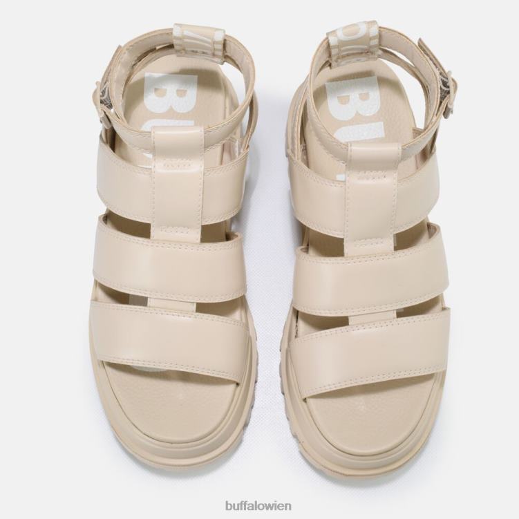bei Buffalo Aspha GLD Plateausandale vegan Creme 0FX48561 |Sandalen
