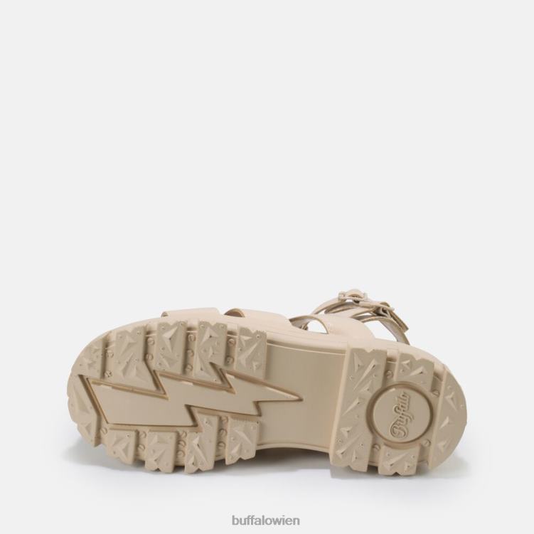 bei Buffalo Aspha GLD Plateausandale vegan Creme 0FX48561 |Sandalen