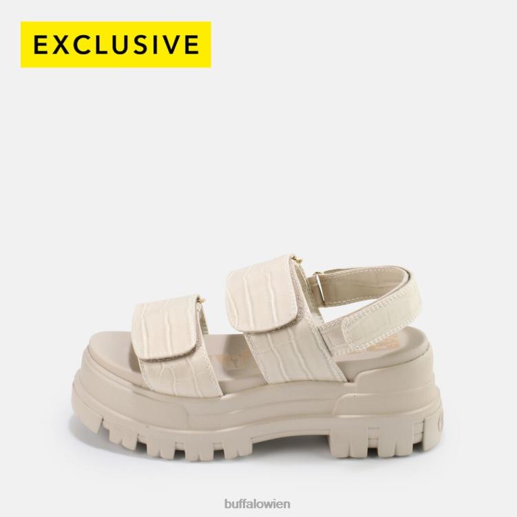 bei Buffalo Aspha und Sandale vegan Creme 0FX4814 |Sandalen