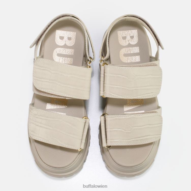 bei Buffalo Aspha und Sandale vegan Creme 0FX4814 |Sandalen