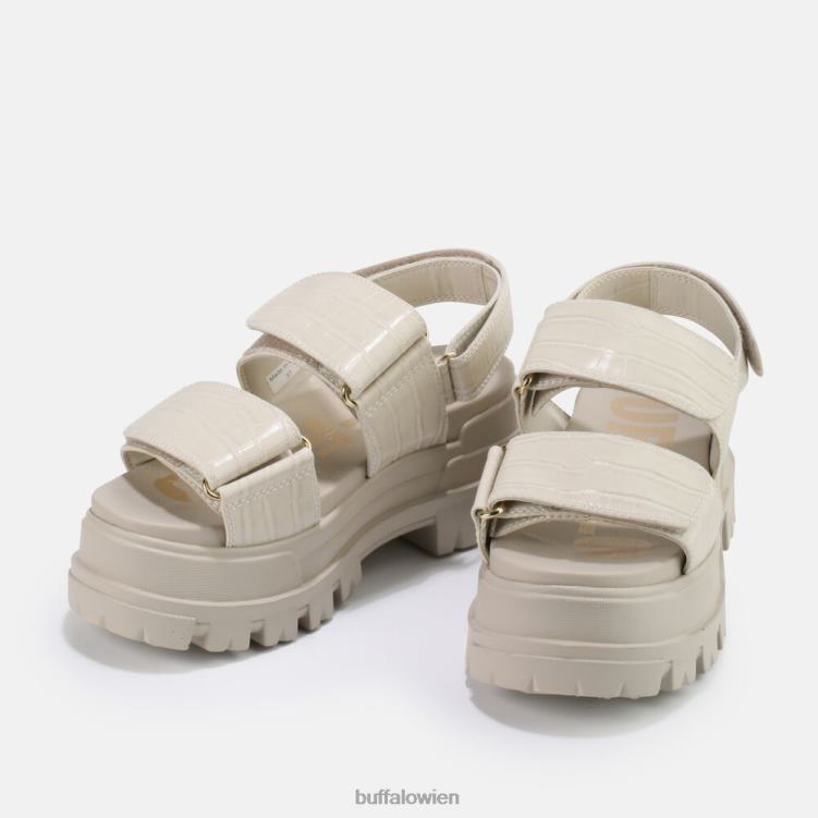 bei Buffalo Aspha und Sandale vegan Creme 0FX4814 |Sandalen