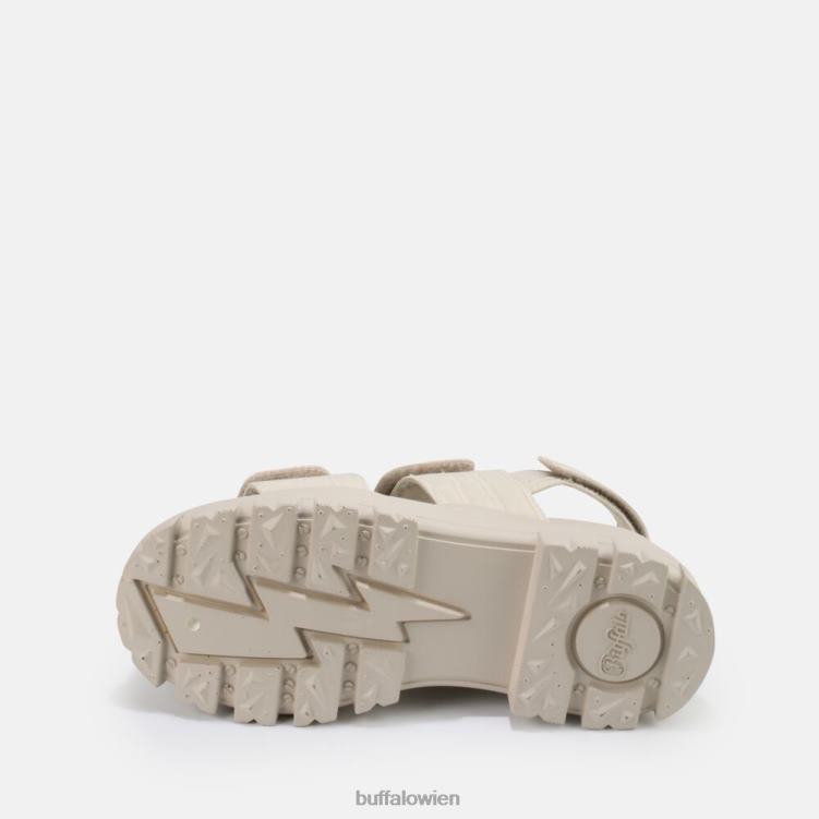 bei Buffalo Aspha und Sandale vegan Creme 0FX4814 |Sandalen
