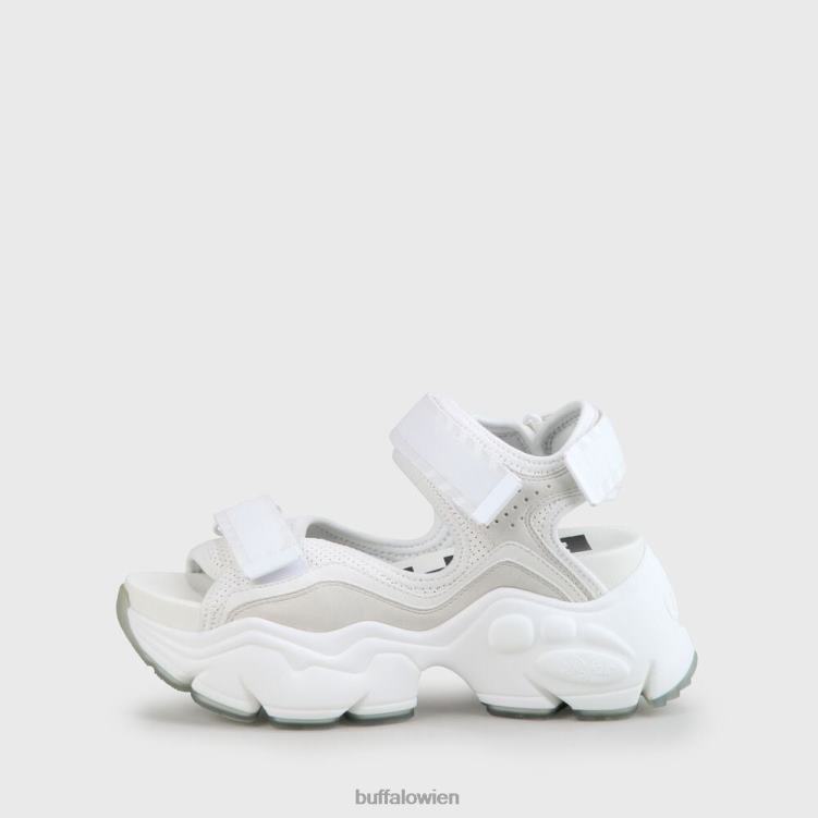 bei Buffalo Binäre O-Sandale vegan Weiss 0FX48148 |Sandalen