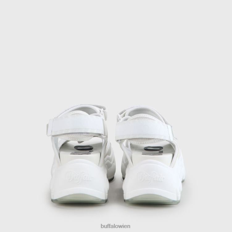 bei Buffalo Binäre O-Sandale vegan Weiss 0FX48148 |Sandalen