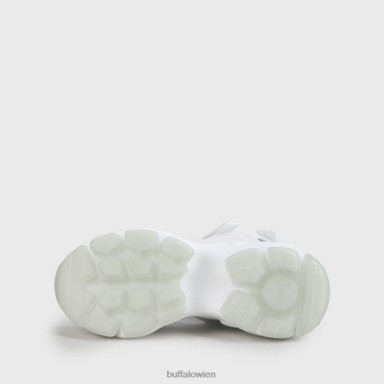 bei Buffalo Binäre O-Sandale vegan Weiss 0FX48148 |Sandalen