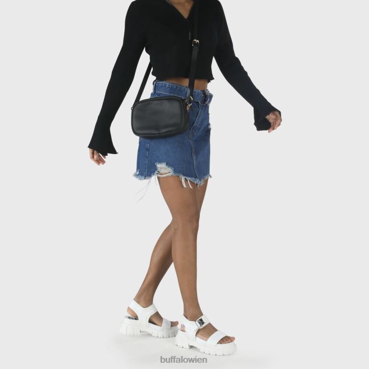 bei Buffalo Jojo Plateausandale vegan Weiss 0FX48752 |Sandalen