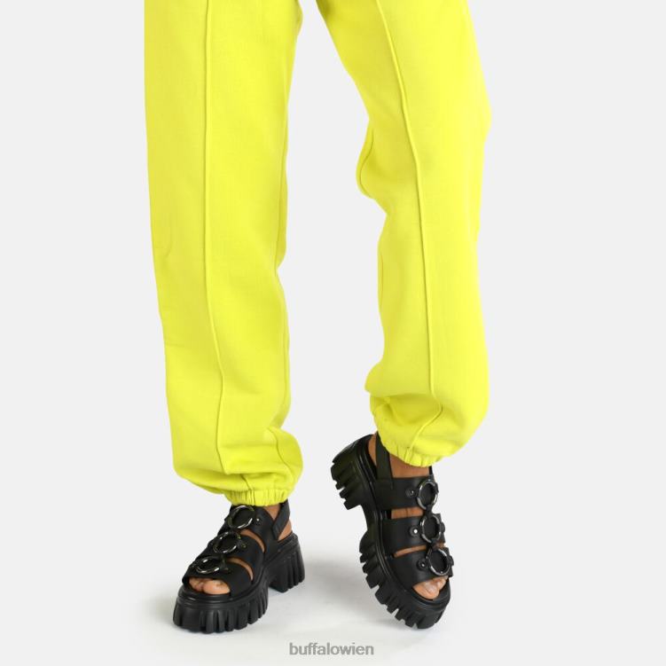 bei Buffalo Lion Pierce Plateausandale vegan Schwarz 0FX48870 |Sandalen