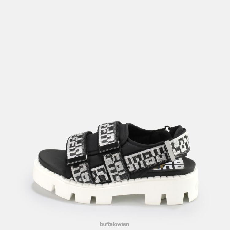 bei Buffalo Raven Tec Slide vegan Schwarz 0FX48640 |Sandalen