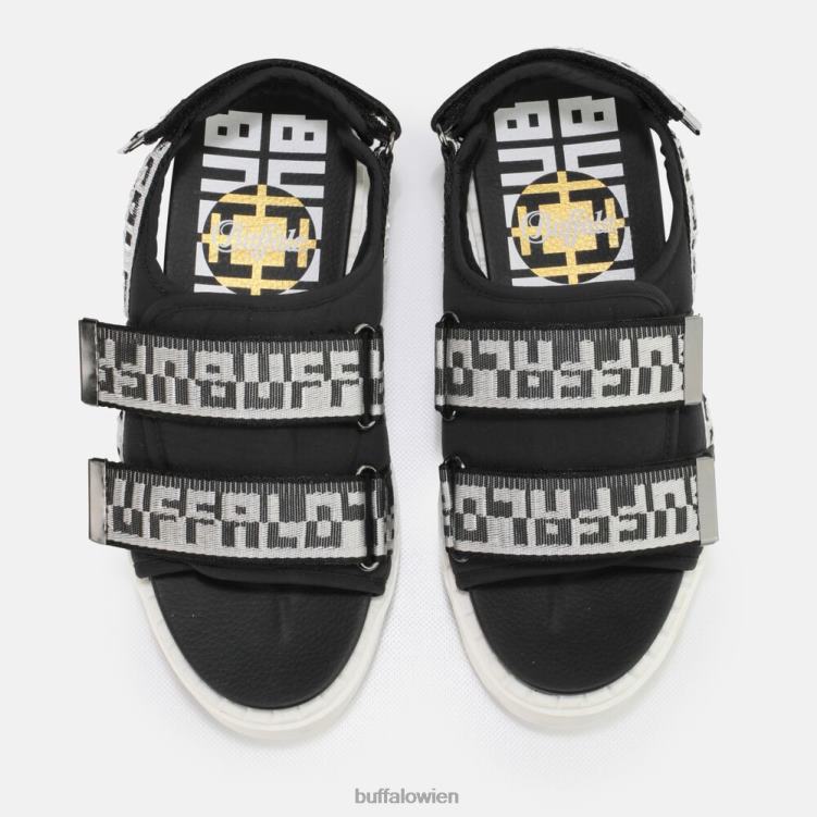 bei Buffalo Raven Tec Slide vegan Schwarz 0FX48640 |Sandalen