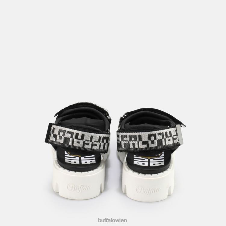bei Buffalo Raven Tec Slide vegan Schwarz 0FX48640 |Sandalen